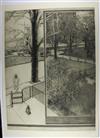PETER MILTON Two lift-ground etchings and engravings.
